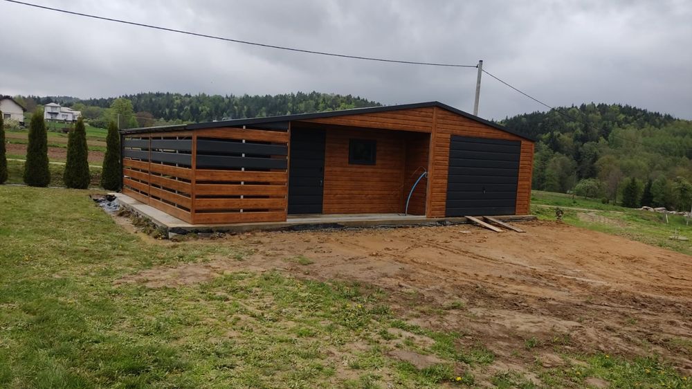Garaże blaszki garaż 9x6 producent