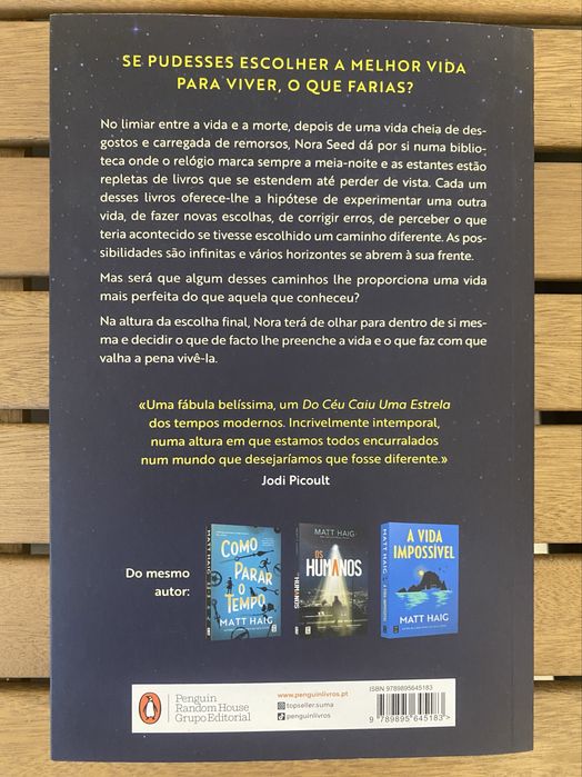 Vendo Livro original A Biblioteca da Meia-Noite de Matt Haig