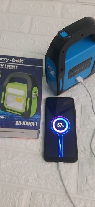 Светодиодная лампа фонарь+павербанк