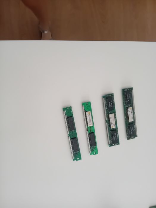 4 modulos de ram simm
