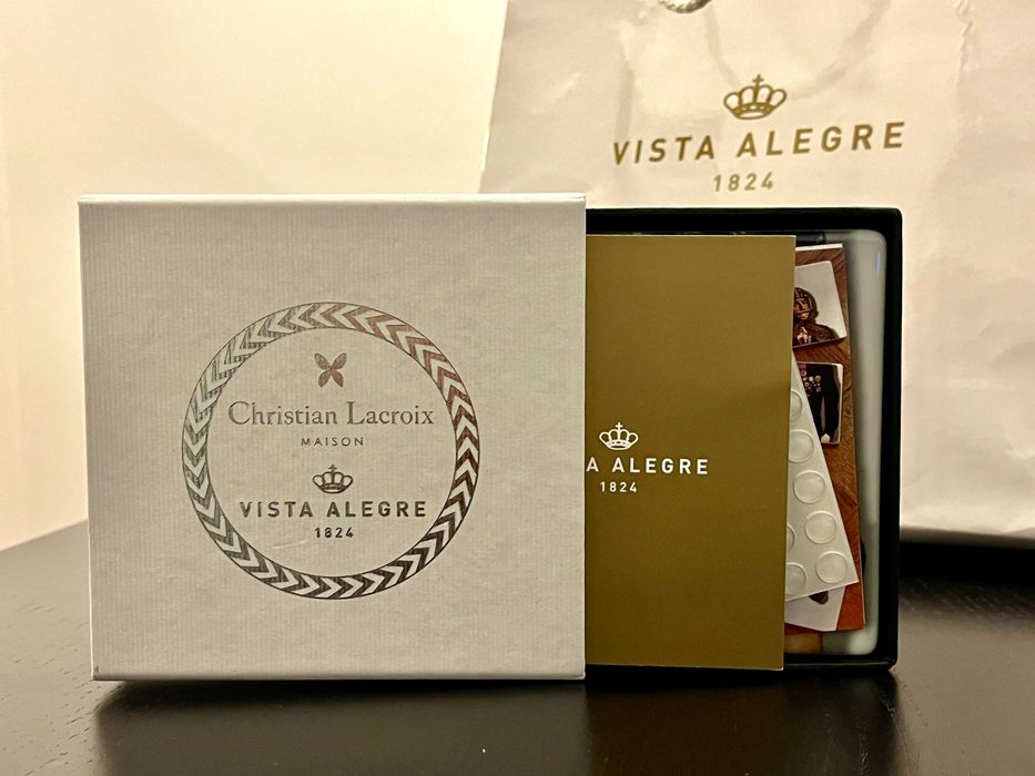 Vista Alegre - Christian Lacroix - Conjunto 4 Bases para Copos design