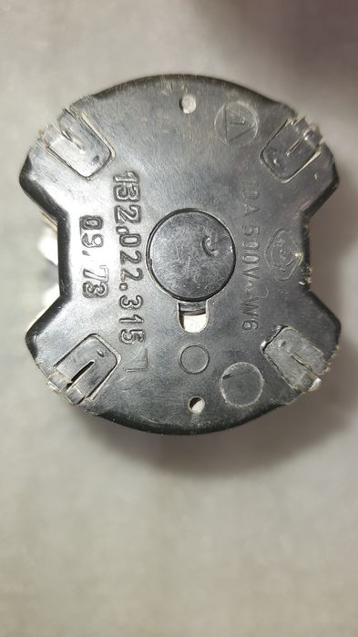 Пакетный кулачковый переключатель Elgero ГДР.