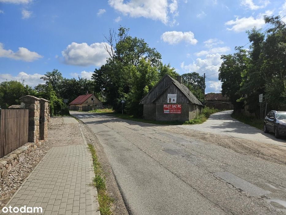 działka z domem do rozbiórki 50 m do j Luterskiego