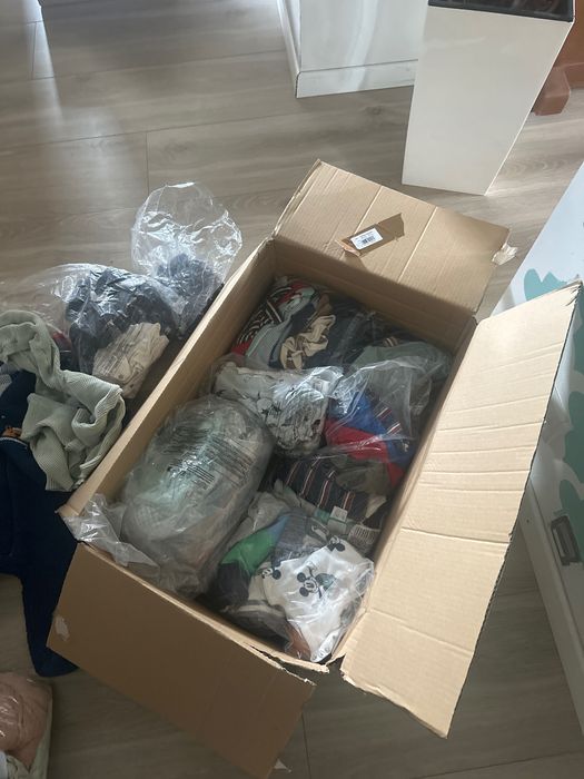 Paka ubrań dla chłopca od najmłodszych miesiecy 3 do 92