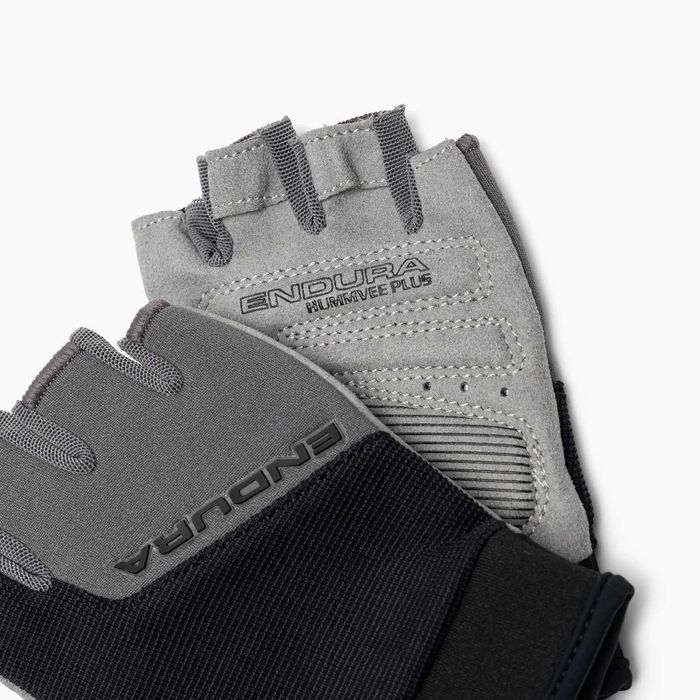 Rękawiczki rowerowe dziecięce Endura Hummvee Plus Junior black / grey