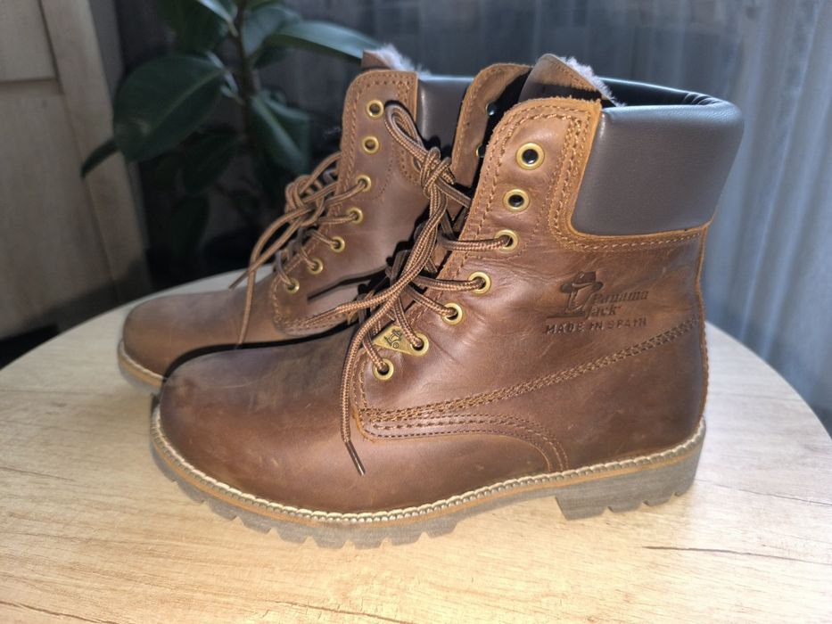 Trapery Panama Jack skóra  naturalna. Hiszpania