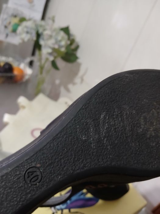 Sandálias cunha Tommy Hilfilger