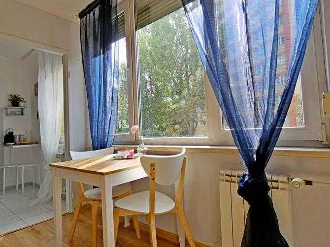 Kawalerka z klimatyzacją + WIFI- Solec 28, BRAK PROWIZJI