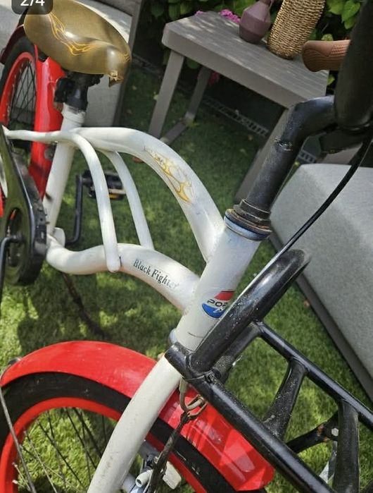 Sprzedam rower czerwono biały