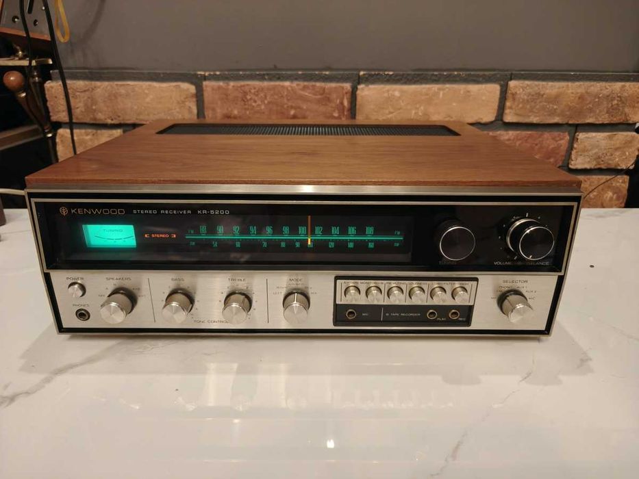 KENWOOD KR-5200 ! Amplituner Vintage w znakomitym stanie ! OKAZJA