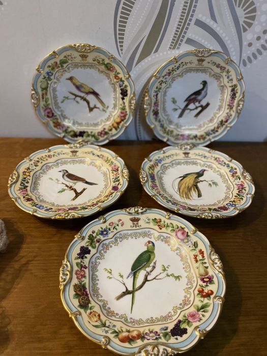 10 Pratos Rainha D. Maria II Couroucou - Palacio Nacional da Ajuda IP