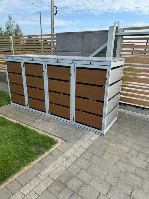 Obudowa  Kosza Wiata Śmietnikowa Domek Ogrodowy Narzędziowy Garaż