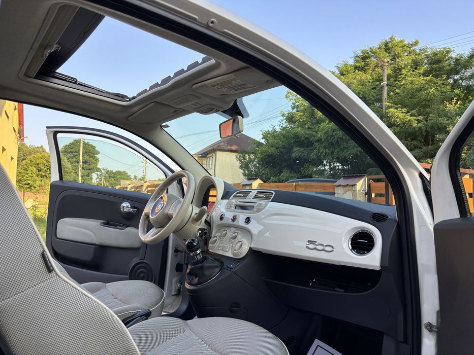| Fiat 500 1.2 69KM | Panorama | Klimatyzacja | Wersja Lounge |