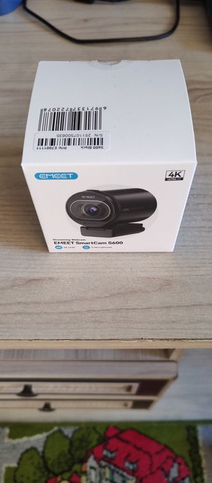 Веб-камера Emeet S600 4K 1080P 60FPS автофокус, с микрофоном , нова
