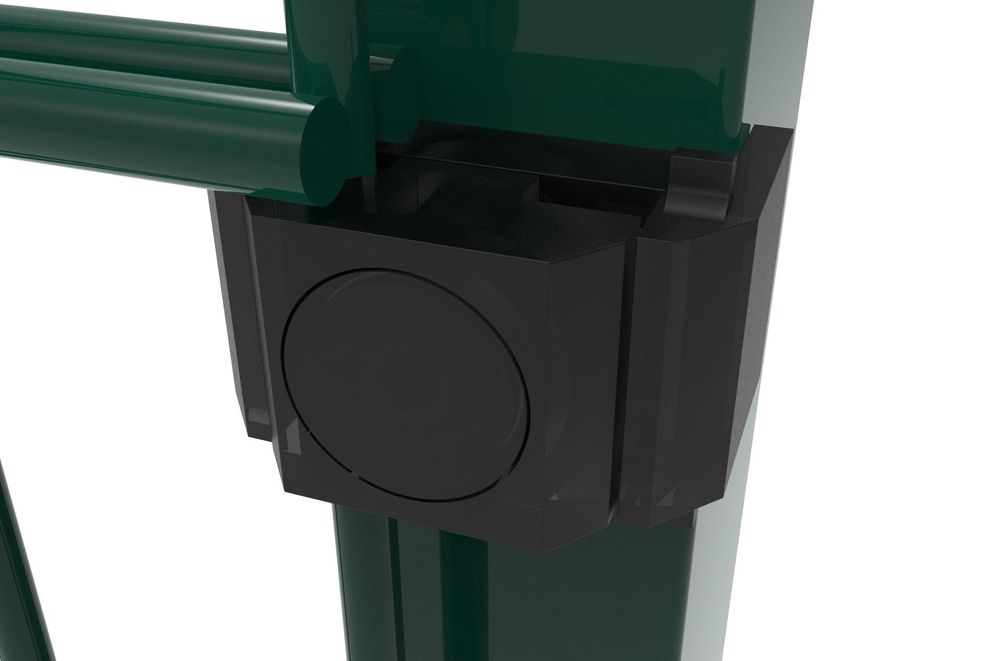 Panel ogrodzeniowy 2D mata 163 cm RAL6005 zielony ocynk drut 6/5/6