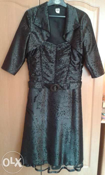 Sukienka czarna na ramiączkach rozm. M