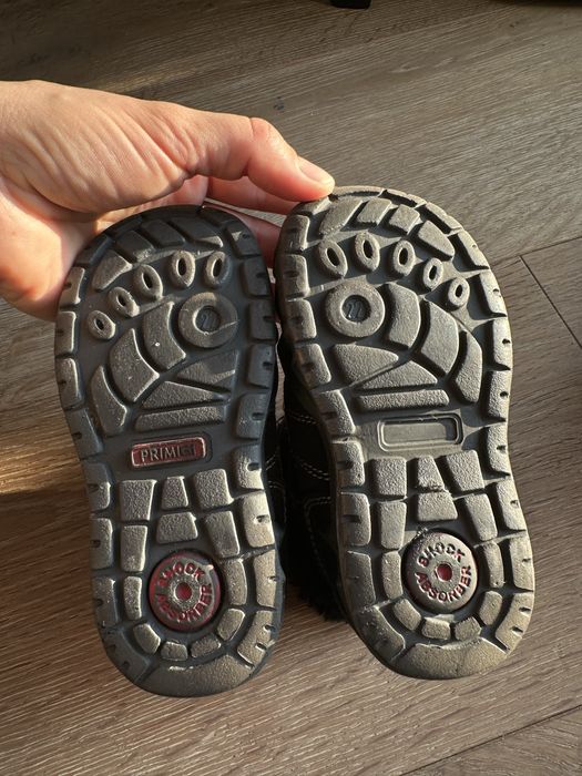 Зимові чобітки PRIMIGI 22розмір, теплі черевики на липучку