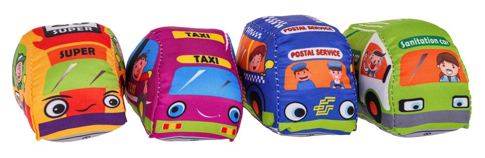 Mata Miasto + Zestaw Miękkich Autek dywan auto samochód