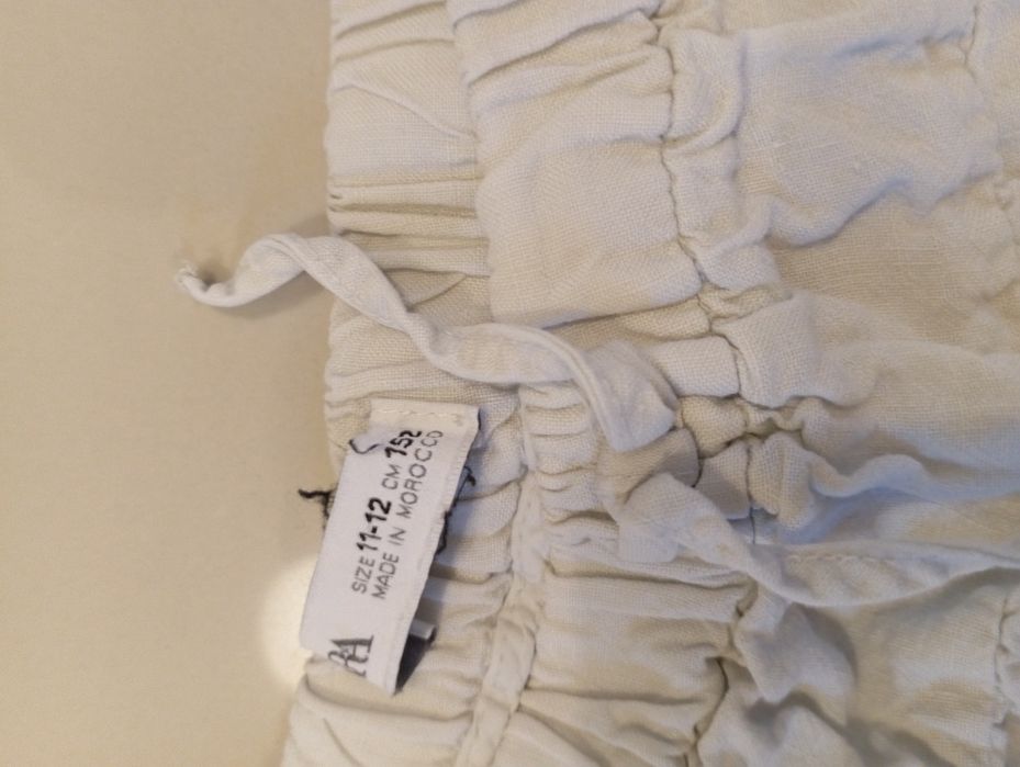 Cienkie spodnie Zara 152