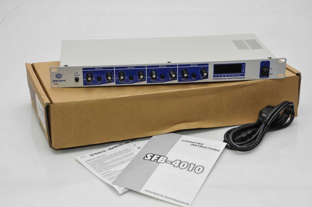 Feedback Suppressor SHOW SFB-4010 - novo na caixa