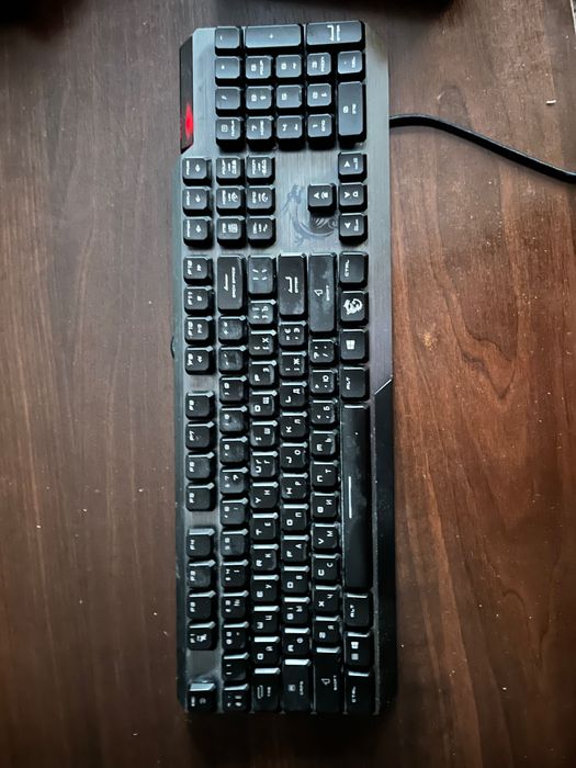 Клавиатура механика MSI GK50 LOW PROFILE, 100%, RGB