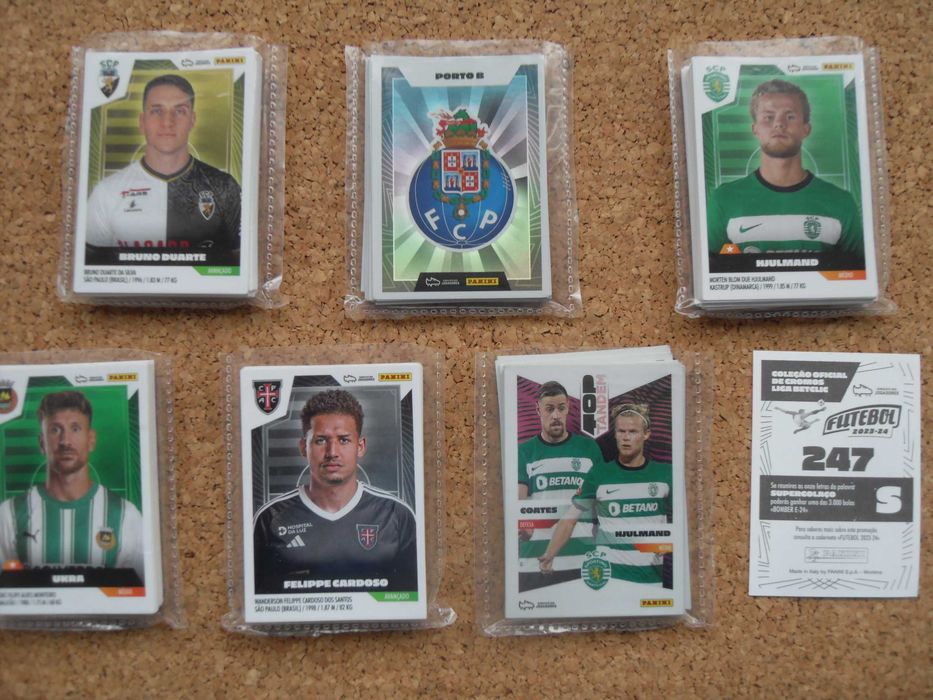 Cromos Futebol antigos desde anos 70
