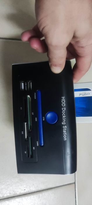 Docking para discos HD e Sata e cartão