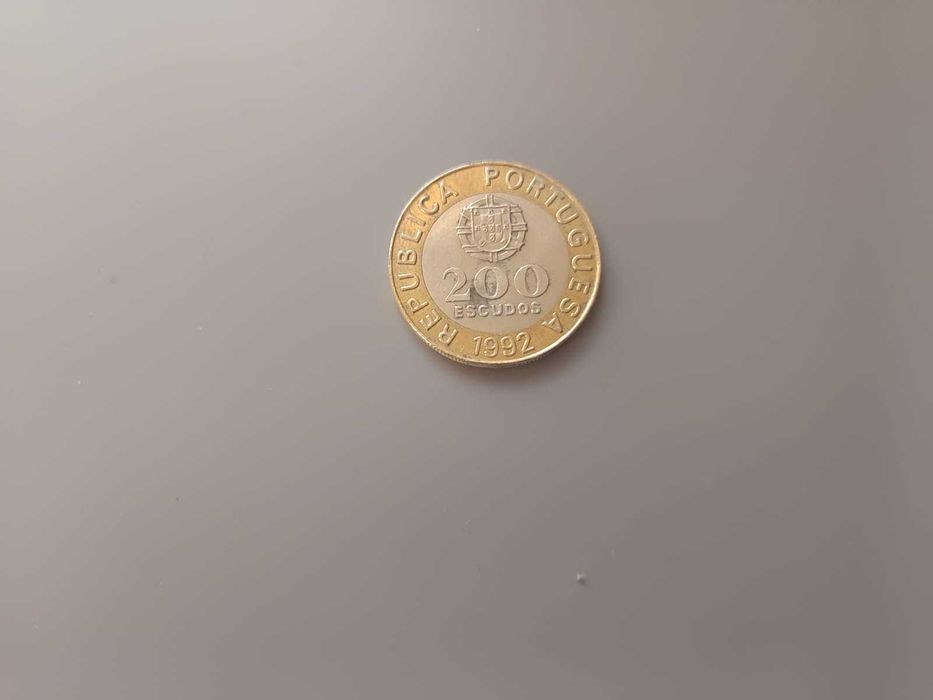 Moeda Comemorativa 200$00 - Garcia de Orta (1992)