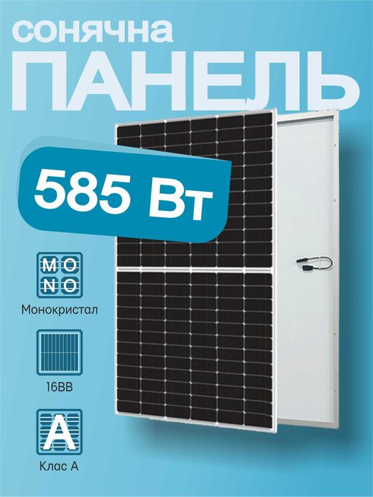 Сонячна панель LOVSUN LRS182-72H 585W