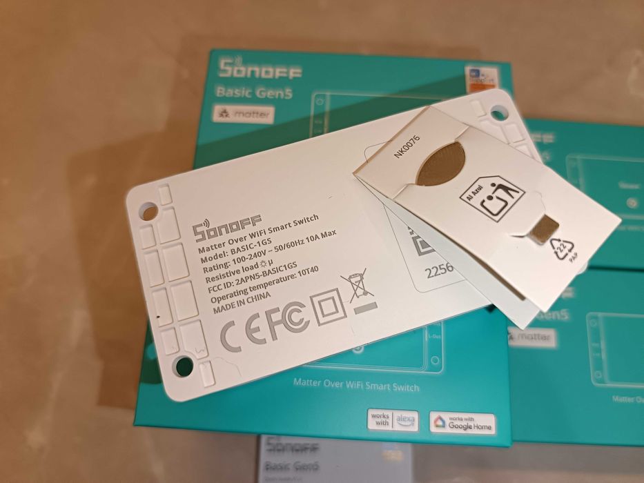 SONOFF Basic Gen5 NEW/Matter Protocol/Розумний Дім!