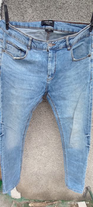 Джинсові штани стрейчеві