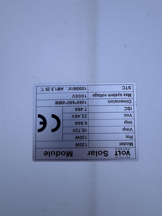 Panele z przetwornica MPPT - kamper, przyczepa
