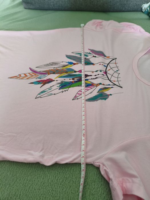 Bluzka t shirt różowy M/L