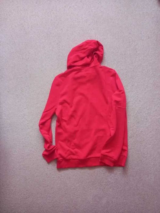 Bluza czerwona kangurka sportowa Reebok czerwona M jak nowa
