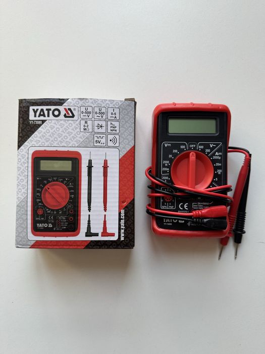 мультиметр цифровий YATO yt 73080