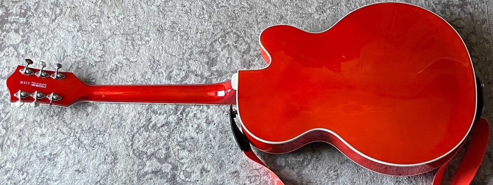 Gretsch G5420LH (Orange Stain) – leworęczna gitara + futerał i dodatki