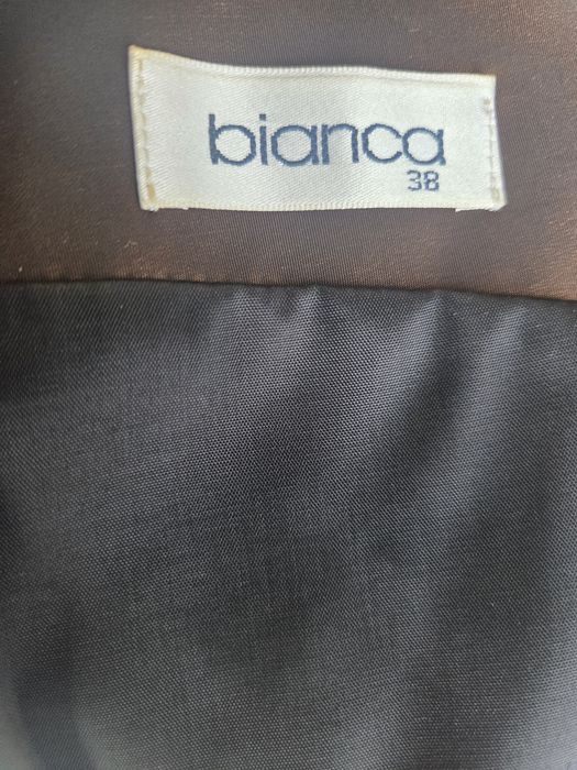 Suknia wieczorowa damska z bolerkiem Bianca