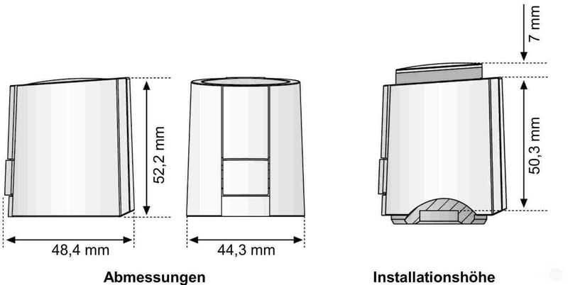 Siłownik do podłogówki Mohlenhoff Alpha 5 (NC) z adapterem
