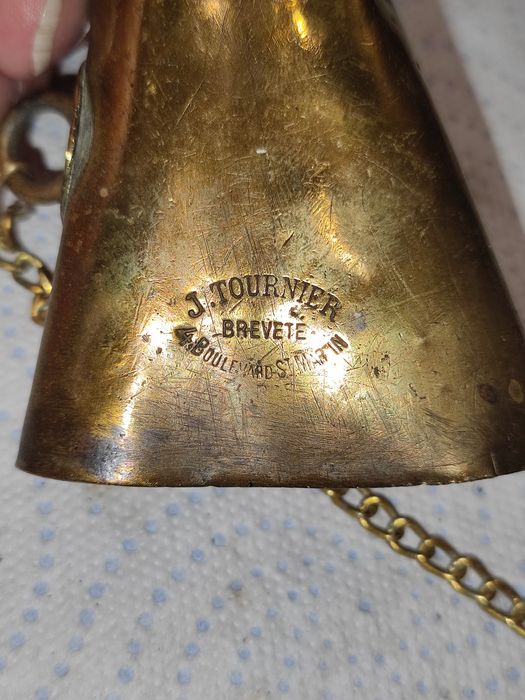 Trąbka sygnałowa mosiężna Francja