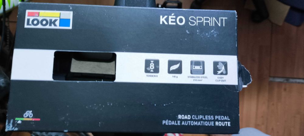 Pedais Look Keo Sprint novos