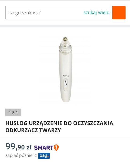 Urządzenie do czyszczenia twarzy.