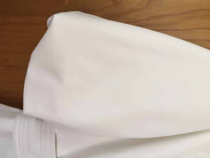 Vestido Branco Polipele Bershka - NOVO