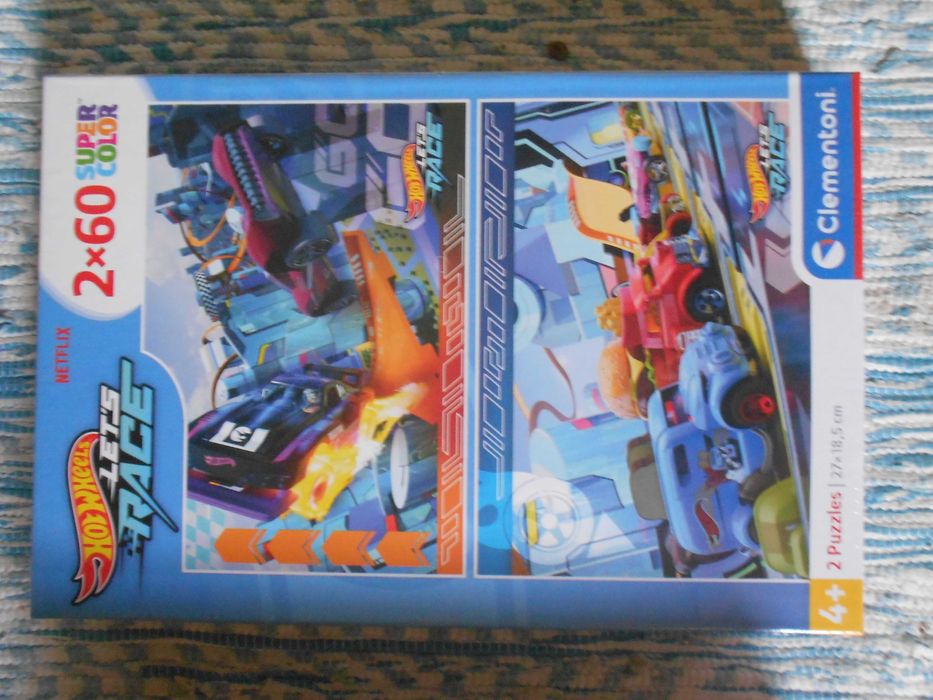 Hotwheels- arena smashes e puzzles NOVO