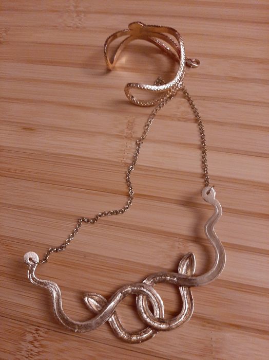 Bransoletka i naszyjnik