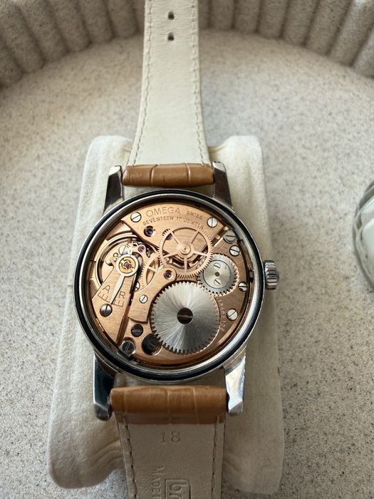 Omega Seamaster Ref. 14390 "Linen Dial" 1961 – Stan Gabinetowy | Pełny Serwis | Gwarancja do 02/2027