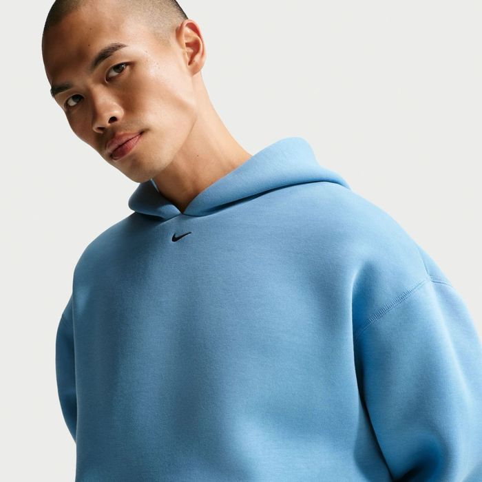 Оригінал! Худі Nike Tech Fleece (блакитне) (S, M, L) Нове з бірками!