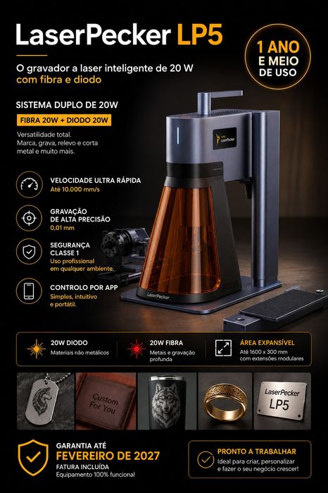 Troco/Vendo LaserPecker 5 - último preço.