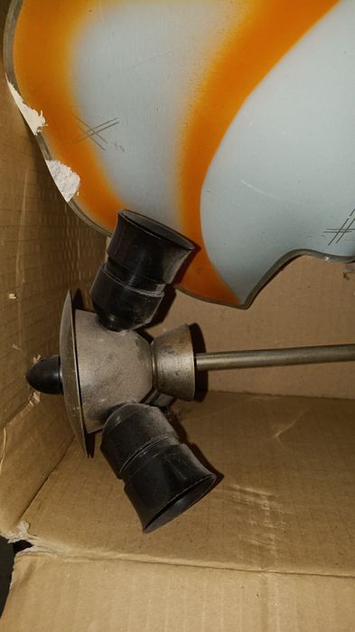 Lampa wisząca PRL
