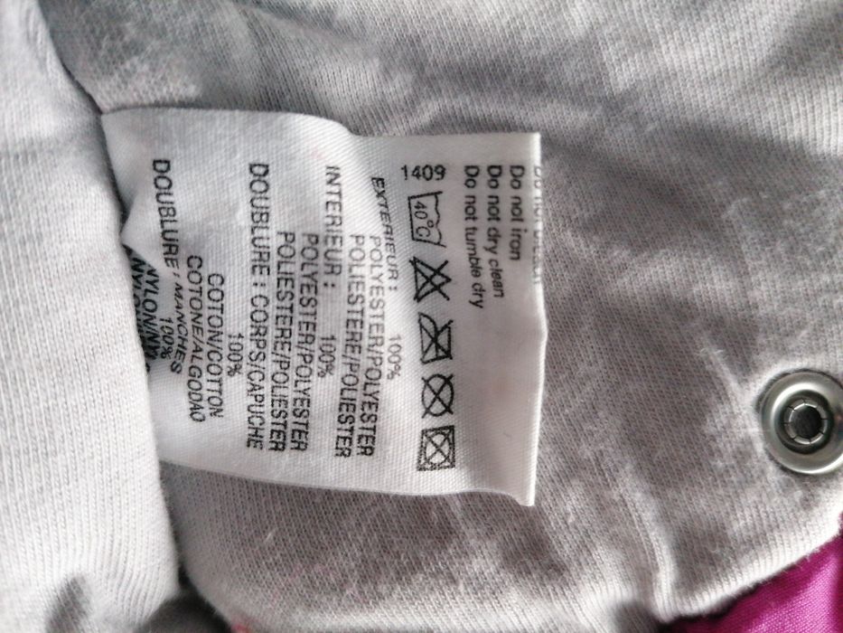 Casaco capuz Impermeável 1-3 meses