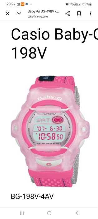 Zegarek damski Casio Baby-G
